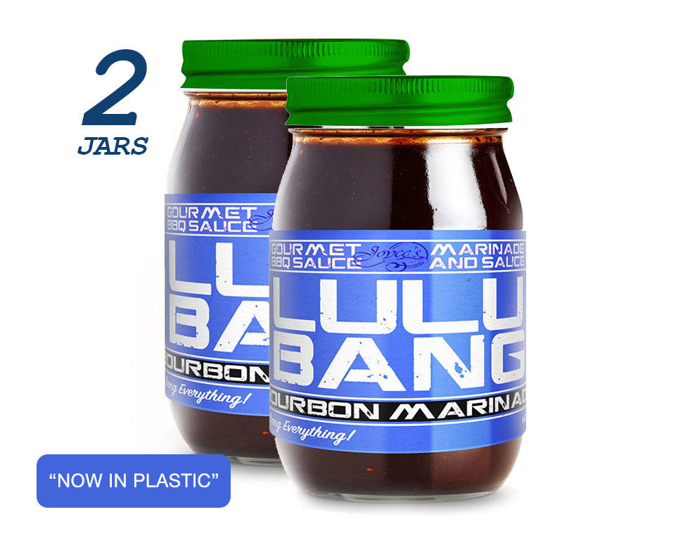 Bourbon Marinade | 2 Jars - Now in Plastic Jars